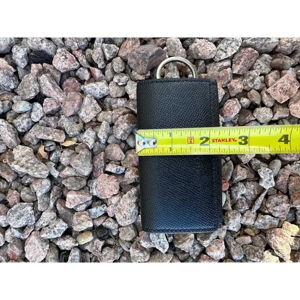 Coach 4 Ring Key Case in Black - F139 - Picture 7 of 8